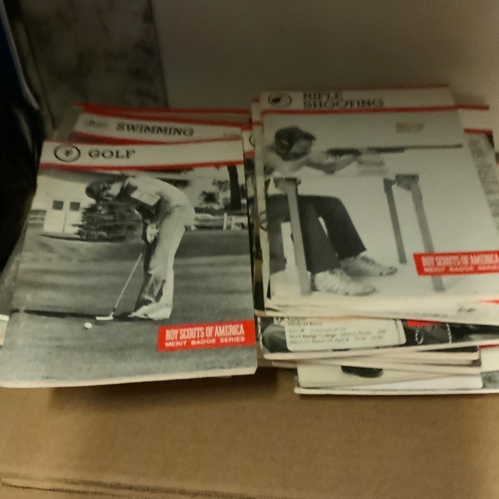 BOY'S Scout Merit Badge Booklets Collection